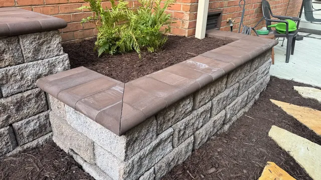 Retaining wall in Roanoke