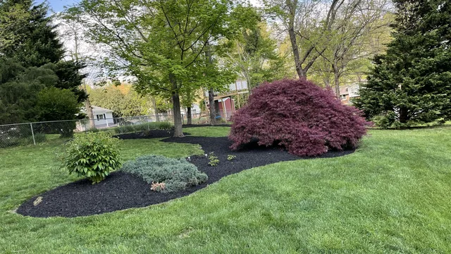 Landscape bed with lighting
