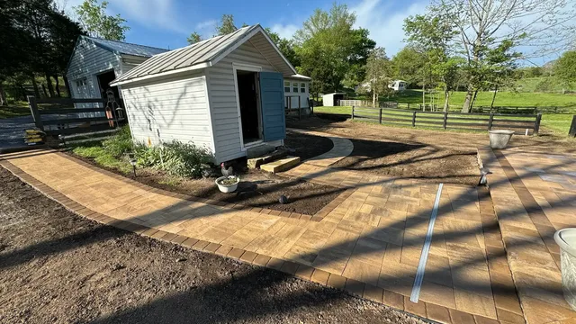 Downspout drainage routing